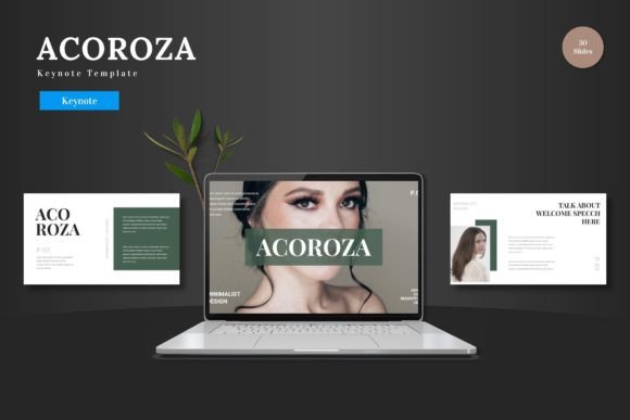 Acoroza Keynote Template: Modern Design for Impactful Presentations