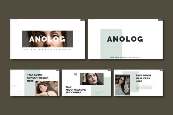 Anolog - Google Slide Template: A Modern Design Asset