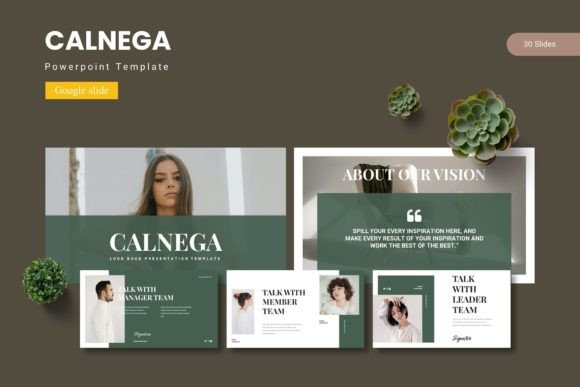 Calnega - Google Slide Template