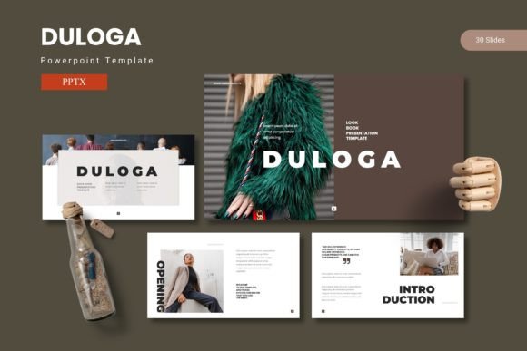 Duloga: A Versatile PowerPoint Template for Impactful Presentations