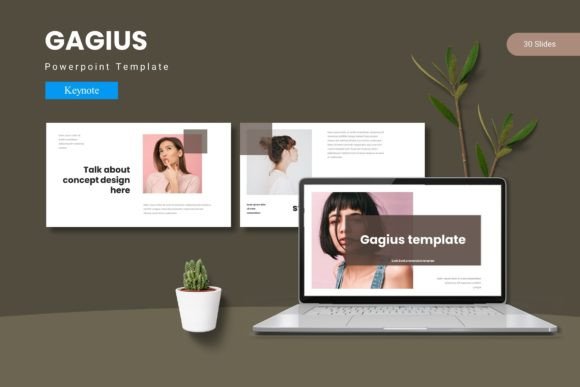 Gagius - Keynote Template: Design Slides That Impress