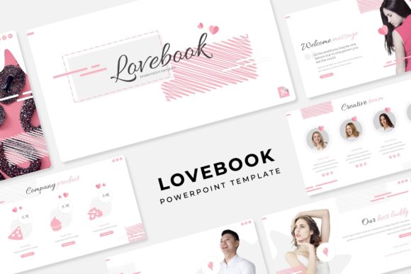 Lovebook Power Point Template: A Versatile Design Asset