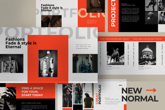 New Normal Googleslide Template: Modern Presentation Design