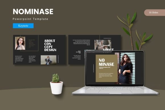 Nominase - Keynote Template: Polished Presentations Made Simple