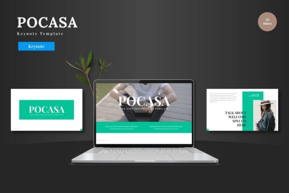 Pocasa: A Cohesive Keynote Template for Visual Storytelling