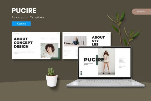 Pucire: A Versatile Keynote Template for Polished Presentations