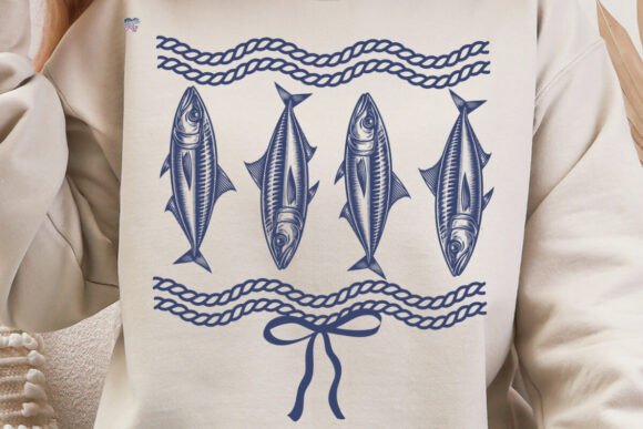 Sardines Rope Coquette Bow PNG