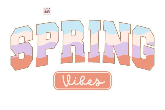 Spring Vibes PNG Easter Sublimation