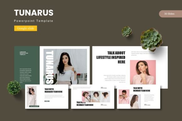 Tunarus - Google Slide Template