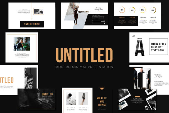 Untitled Keynote Template: Minimal, Modern Presentation Design